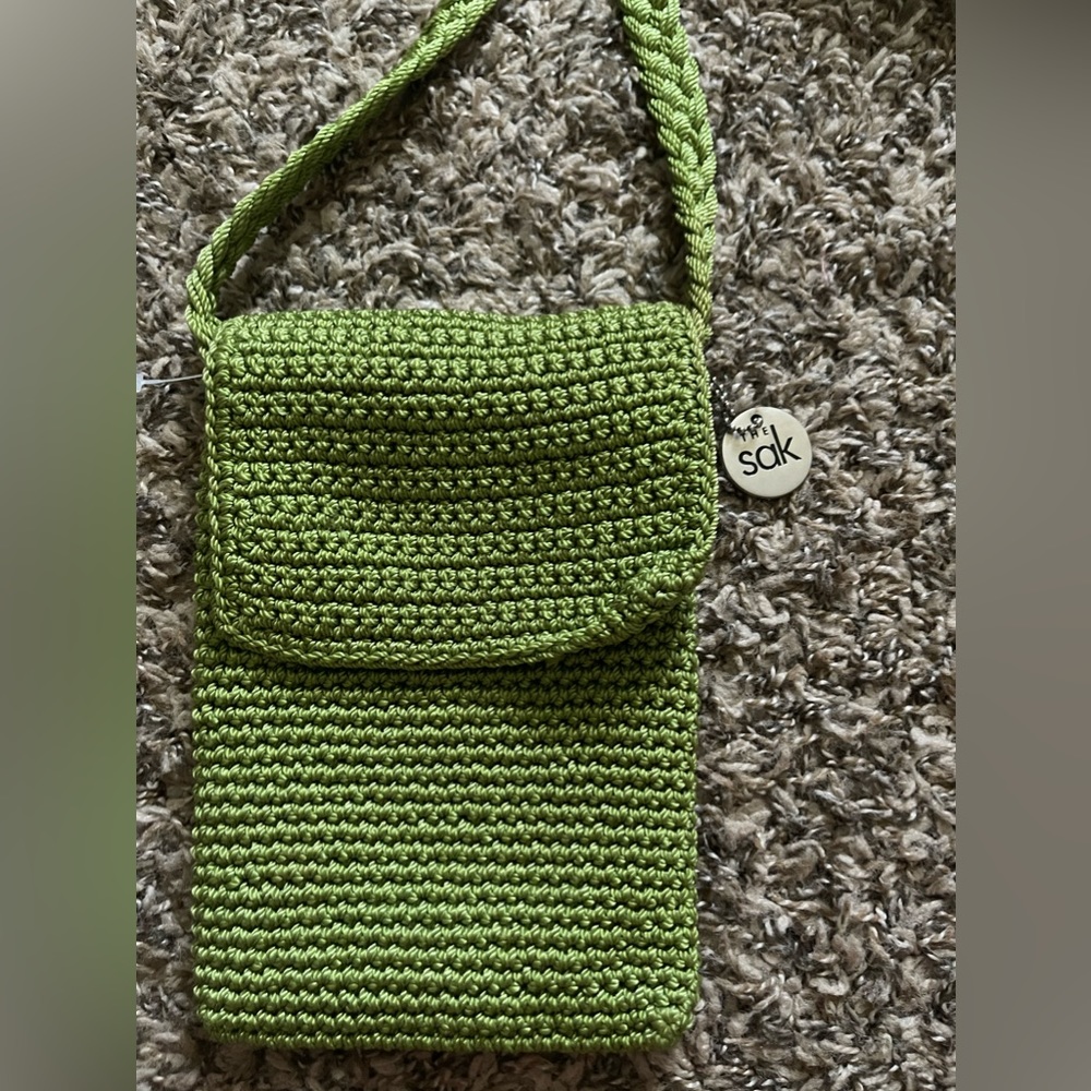 The Sak green cross body bag - Picture 2 of 5